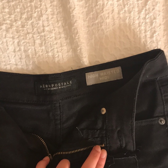 Ripped black shorts ( altered) - Picture 2 of 4